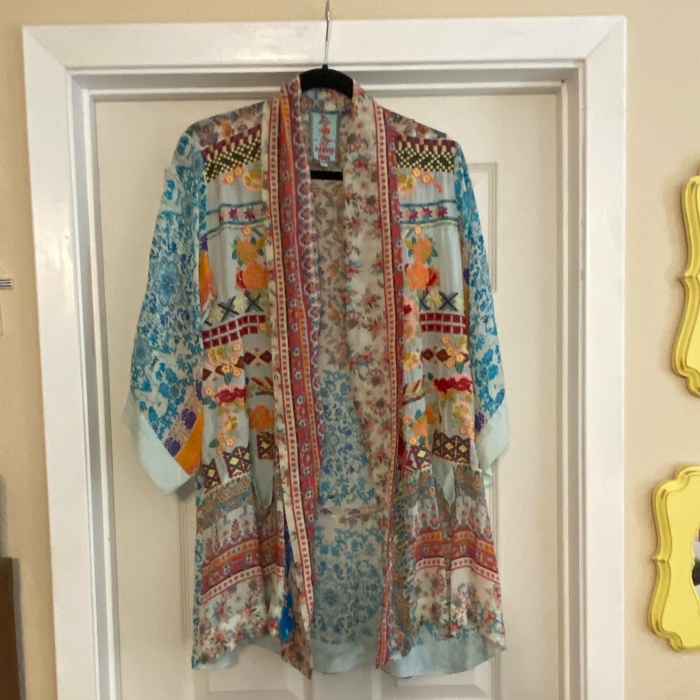 Johnny Was Kimono. Size Large
